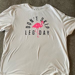 Nike t-shirt, Don’t skip leg day